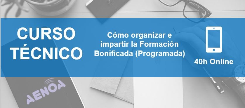 formacion programada bonificada continua aenoa online